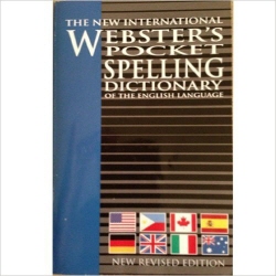 WEBSTERS POCKET SPELLING DICTIONARY OF THE ENGLISH LANGUAGE