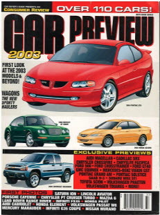 CAR preview 2003 (Car buyers guide presents #33)